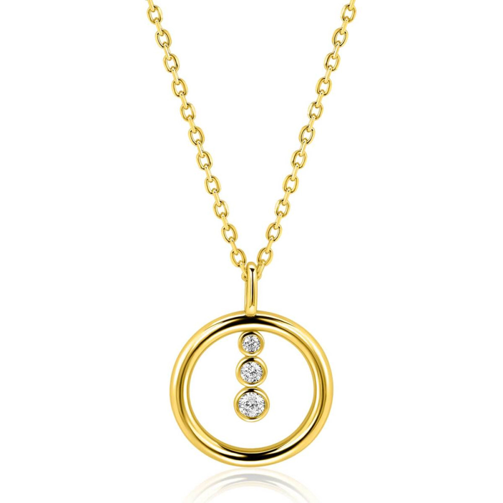 zinzi-zic2820y-ketting-ronde-hanger-briljant-zirkonia-18-mm-lengte-42-45-cm