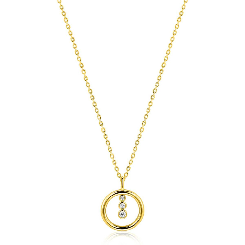 zinzi-zic2820y-ketting-ronde-hanger-briljant-zirkonia-18-mm-lengte-42-45-cm
