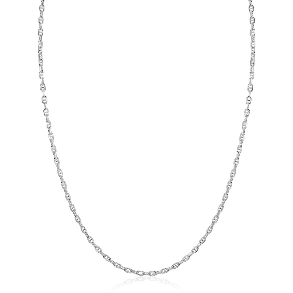zinzi-zic2841-schakelketting-marine-zilver-glanzend-2-3-mm-breedte-lengte-42-45-cm