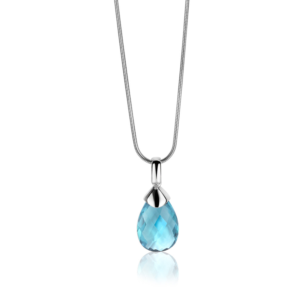 zinzi-zih1171t-turquoise-hanger-zilver-en-man-made-steen-peer-geslepen-12-mm-breed-x-28-mm-hoog