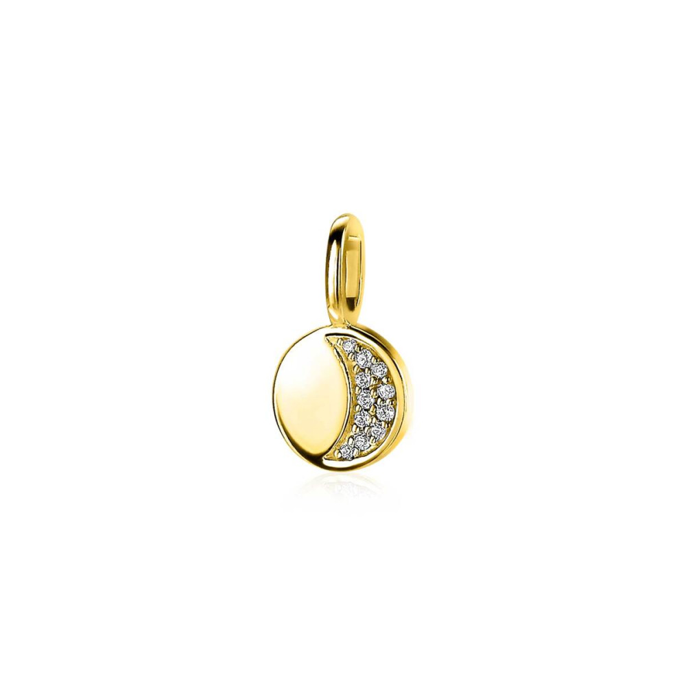 zinzi-zih2067g-ronde-hanger-goudkleurig-en-zirkonia-maan-8-mm-breed-x-14-mm-hoog