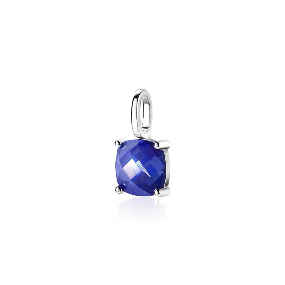 zinzi-zih2073b-hanger-met-steen-925-zilver-blauwe-zirkonia-kussen-geslepen-7-mm-breed-x-13-5-mm-hoog