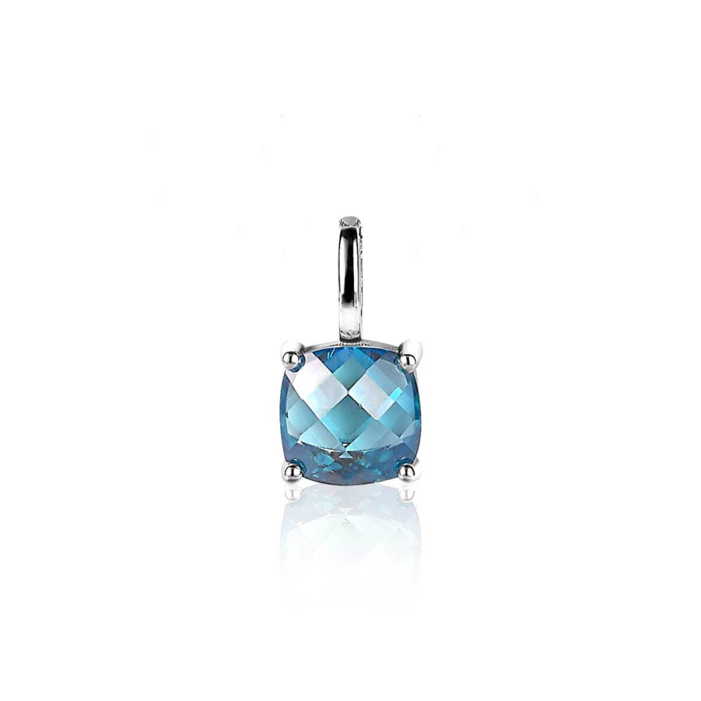 zinzi-zih2073t-zilveren-hanger-met-blauwe-zirkonia-vierkant-7-mm-breed-x-13-5-mm-hoog