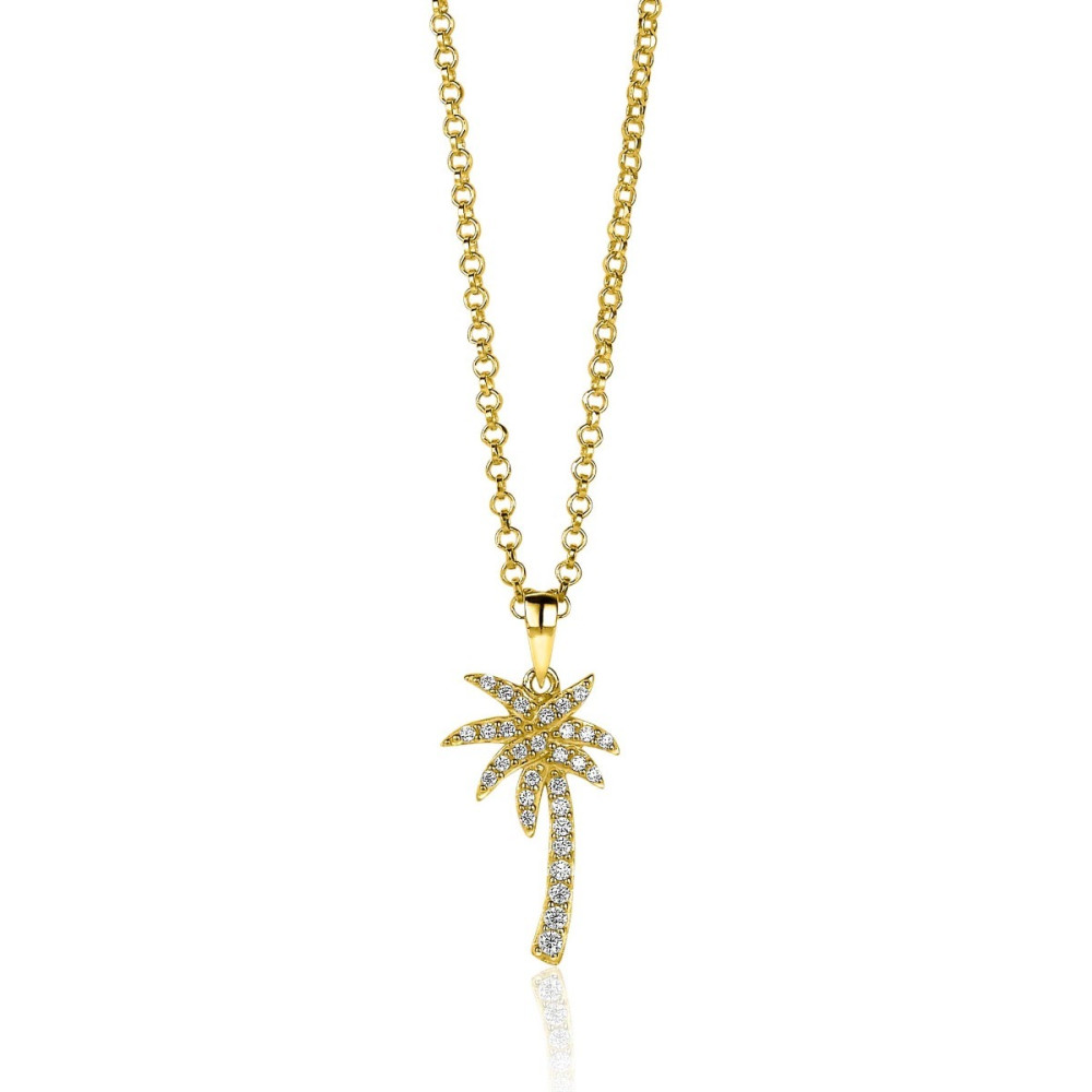 zinzi-zih2083-palmboom-hanger-gold-plated-zirkonia-goudkleurig-18-mm-hoogte