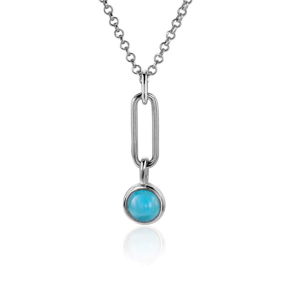 zinzi-zih2173-ovale-hanger-met-turquoise-steen-925-zilver-glanzend-7-4-mm-breed-x-26-mm-hoog