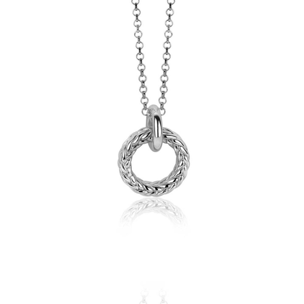 zinzi-zih2246-ronde-gevlochten-hanger-925-zilver-gerhodineerd-glanzend-15-mm-breed-x-19-mm-hoog