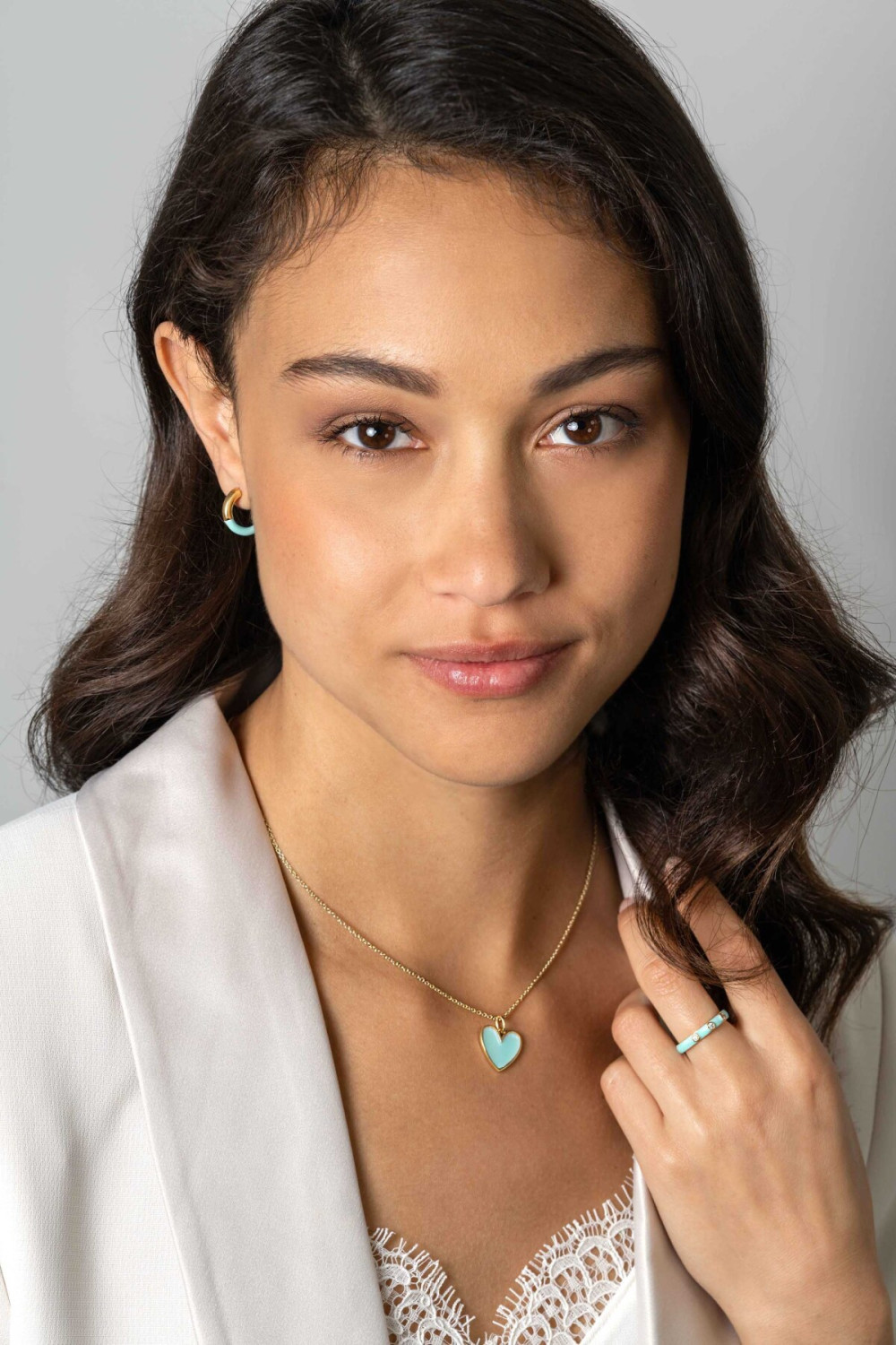 zinzi-zih2314t-hartjes-hanger-goudkleurig-turquoise-glanzend-emaille-15-5-mm-breed-x-19-mm-hoog