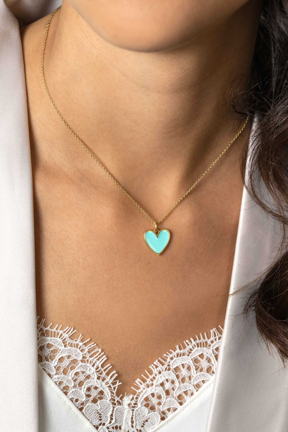 zinzi-zih2314t-hartjes-hanger-goudkleurig-turquoise-glanzend-emaille-15-5-mm-breed-x-19-mm-hoog