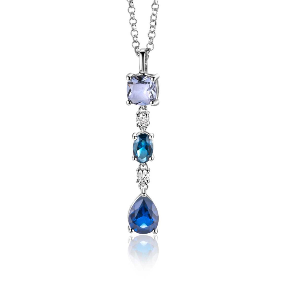 zinzi-zih2397-hanger-met-steen-925-zilver-blauw-zirkonia-6-mm-breed-x-35-mm-hoog