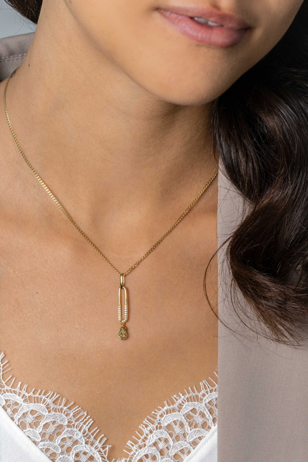 zinzi-zih2430-hanger-met-steen-gold-plated-peridoot-zirkonia-5-4-mm-breed-x-37-mm-hoog