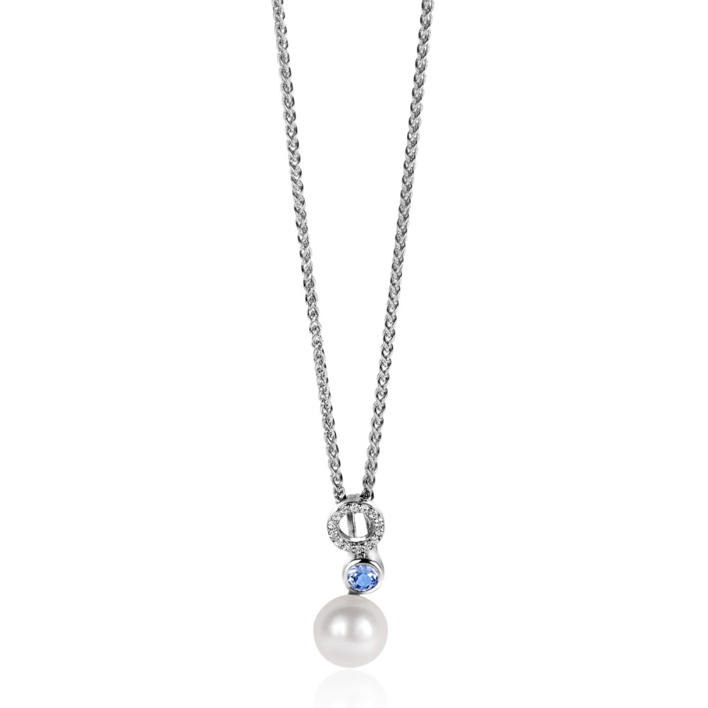 zinzi-zih2442-parel-hanger-925-zilver-glanzend-blauw-stenen-8-mm-breed-x-20-mm-hoog