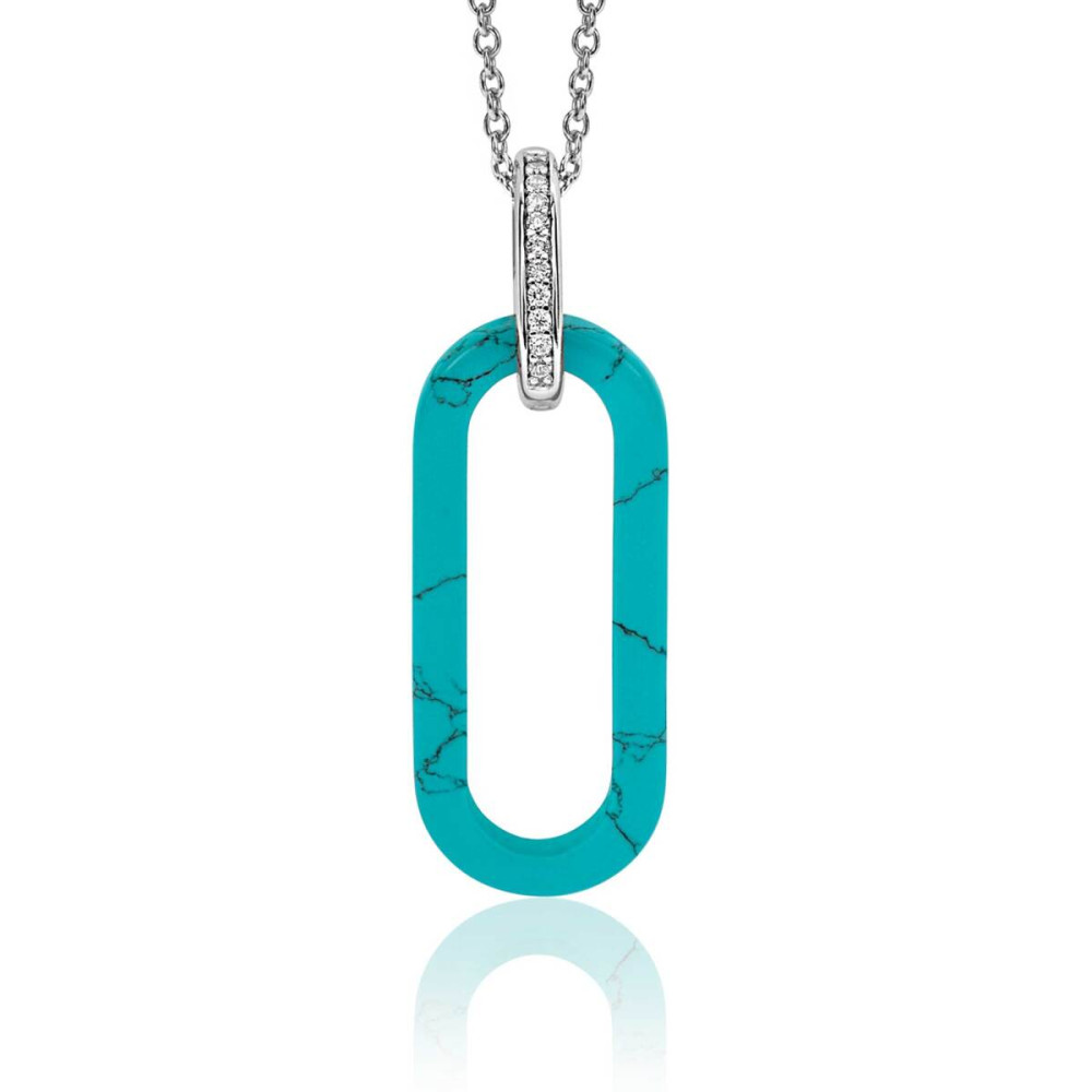 zinzi-zih2456t-ovale-hanger-925-zilveren-mat-turquoise-pave-zirkonia-12-5-mm-breed-x-38-mm-hoog