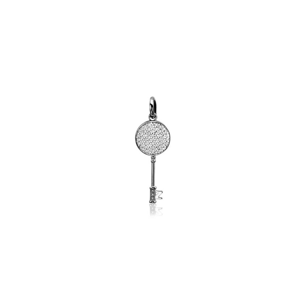 zinzi-zih965-sleutel-hanger-925-zilver-en-transparante-zirkonia-s-15-mm-breed-x-44-mm-hoog