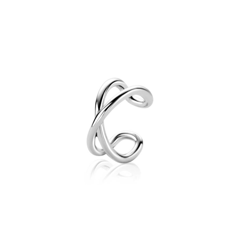 zinzi-zio-cuff5-earcuffs-zilver-kruisstructuur-ronde-steen-5-5-mm-breed-x-12-5-mm-diameter