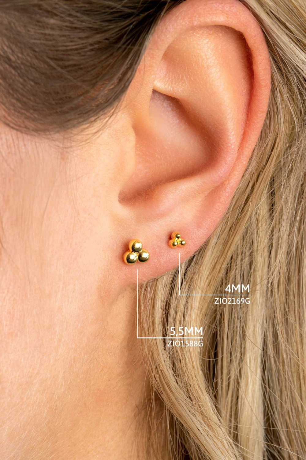 zinzi-zio2169g-oorknopjes-dames-goudkleurig-glanzend-drie-bollen-4-mm-diameter