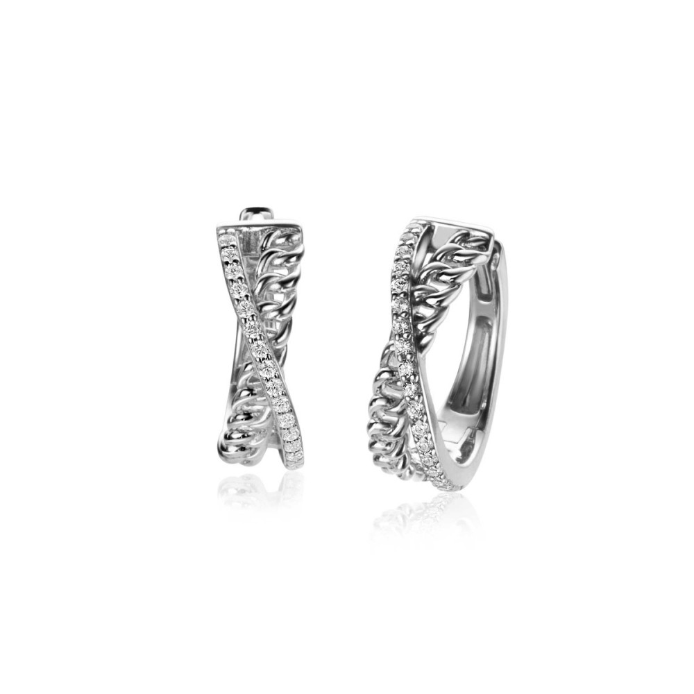 zinzi-zio2326-oorbellen-gevlochten-schakels-zilver-zirkonia-6-mm-breed-x-18-mm-diameter