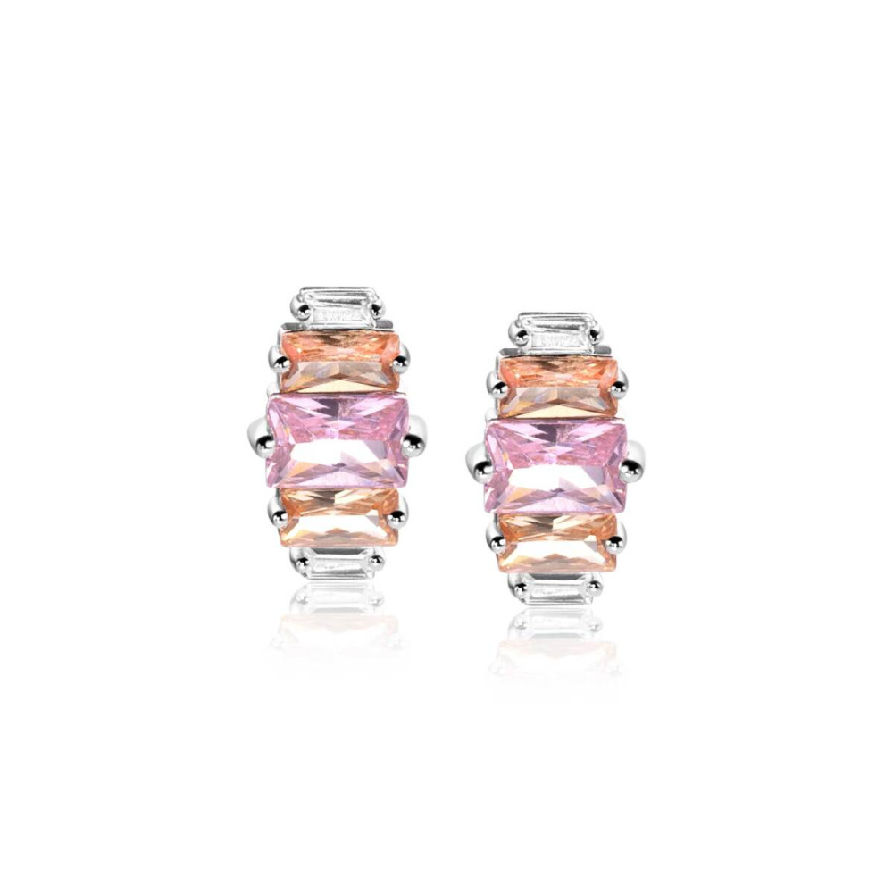 zinzi-zio2490-oorstekers-rechthoek-zilver-roze-zirkonia-7-6-mm-breed-x-13-mm-hoog