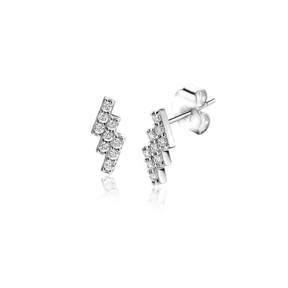 zinzi-zio2547-oorstekers-zilveren-zirkonia-rechthoek-glanzend-4-3-mm-breed-x-9-mm-hoog