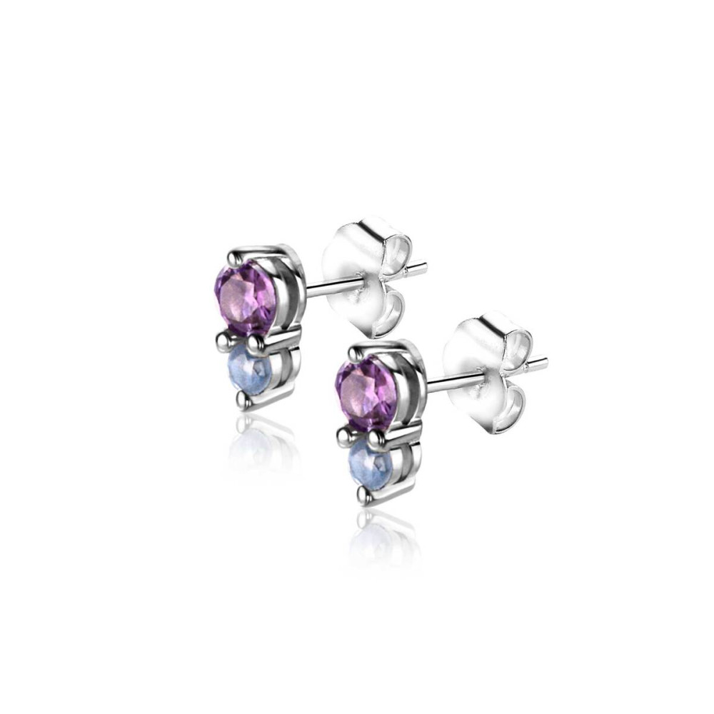 zinzi-zio2564-oorknopjes-zilver-paarse-blauwe-zirkonia-glanzend-3-mm-breed-x-6-5-mm-hoog