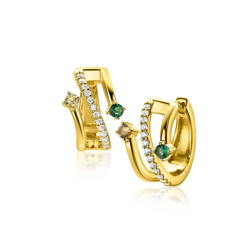 zinzi-zio2646g-oorringen-gold-plated-zirkonia-multicolor-10-mm-breed-x-16-mm-diameter