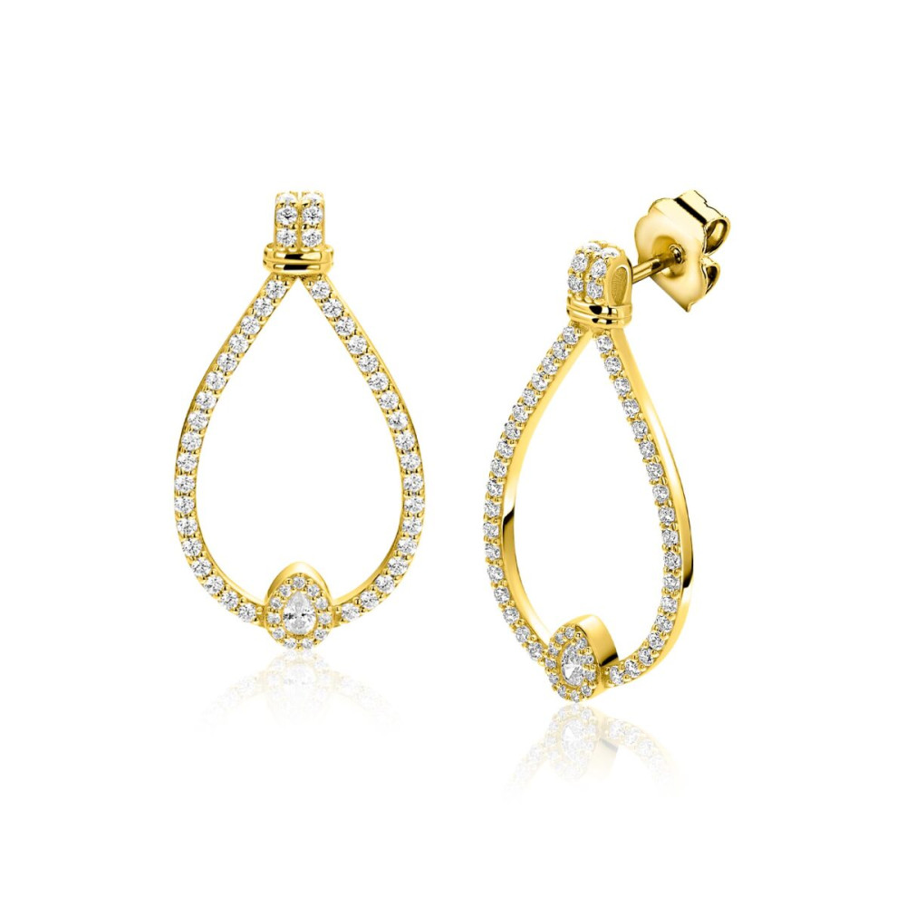 zinzi-zio2815-druppel-oorstekers-verguld-zirkonia-goudkleurig-15-mm-breed-x-29-mm-hoog