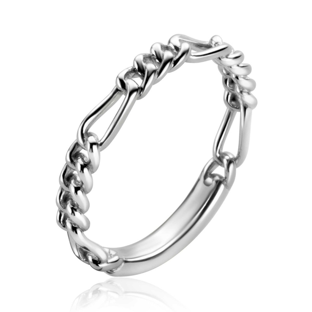zinzi-zir2291-aanschuifring-zilver-figaroschakel-glad-gebold-glanzend-3-mm-breedte