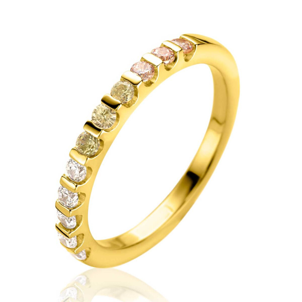 zinzi-zir2612-aanschuifring-gold-plated-multicolor-zirkonia-briljant-champagne-peridot-transparant-2-2-mm-breedte