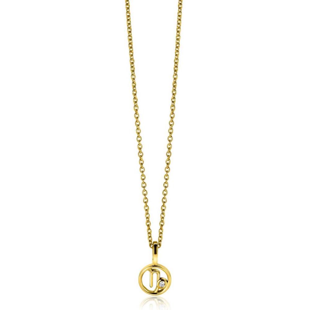 zinzi-zodiac-zihy-ste-steenbok-hanger-goudkleurig-zirkonia-14-5-mm-hoog