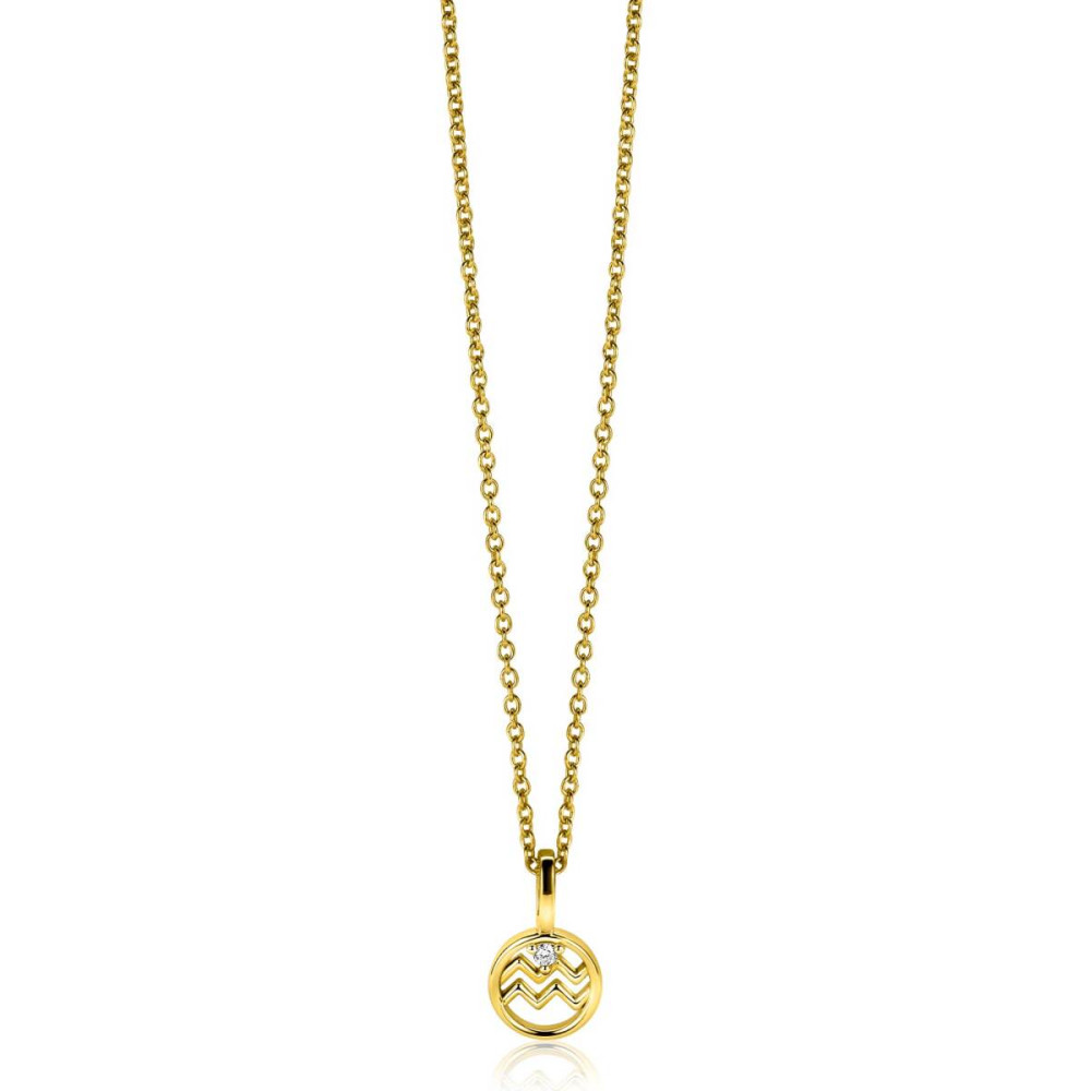 zinzi-zodiac-zihy-wat-waterman-hanger-goudkleurig-zirkonia-14-5-mm-hoog