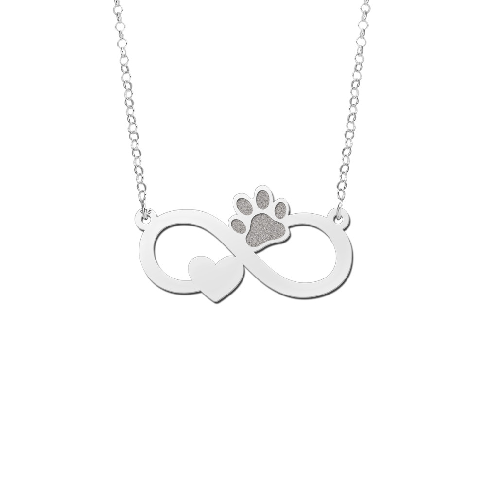 infinity-ketting-met-hanger-zilver-lengte-42-cm