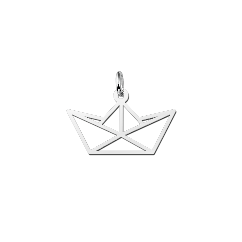 zilveren-geometrische-hanger-papieren-bootje-15-5-mm-breed-hoogte-25-5-mm