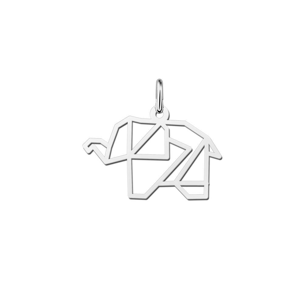 zilveren-geometrische-olifant-hanger-17-5-mm-breed-hoogte-26-mm