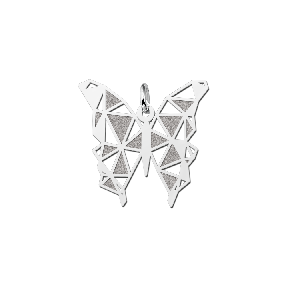 zilveren-geometrische-vlinder-hanger-26-mm-hoogte-25-5-mm