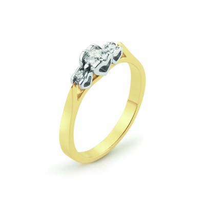 GLOW-214-5114-verlovingsring-trilogy-14-karaat-bicolor-diamant-0-19-crt-3-mm-breedte