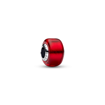 Pandora Moments 794425C00 - Charm rood Murano glas en zilveren kern