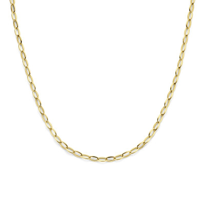 Schakelketting 14-karaat goud anker glanzend 6 mm - Lengte 43 cm