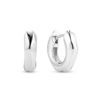 Sif Jakobs SJ-E2724 oorbellen zilveren rond modern design glanzend - voor dames
