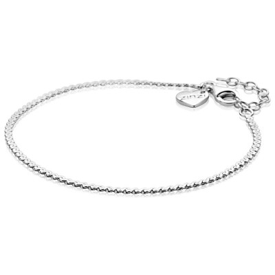 Zinzi ZIA2774 S schakelarmband zilver gerhodineerd 1.9 mm breedte - Lengte 16-19 cm