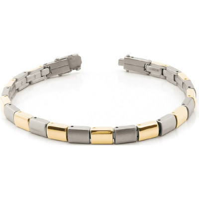 boccia-titanium-0313-02-titanium-armband-met-matte-en-glanze-bicolor-schakels-lengte-20-cm