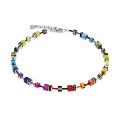 Coeur de Lion Geocube 2838/10-1520 - Ketting zonder hanger kristal - Lengte 48 cm