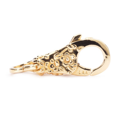Trollbeads TAULO-00005 - 18-karaat gouden bloemsluiting met Vergeet-me-niet patroon