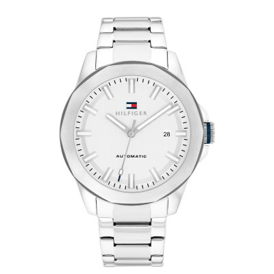Tommy Hilfiger Lars TH1710695 - Zilverkleurig herenhorloge van staal - Ø 42 mm