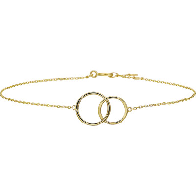 14-karaat-gouden-armband-met-verbonden-cirkels-hanger