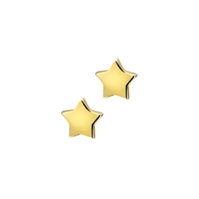 ster-oorstekers-14-karaat-goud-vlak-4-mm