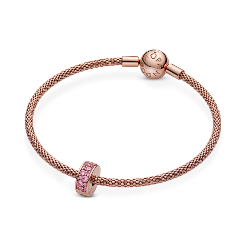 Pandora Moments 781817PCZ - Siliconen clip bedel met