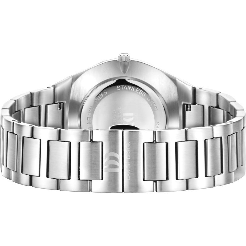 Danish Design Tidløs DKx Petrol IQ98Q1302 Herenhorloge staal